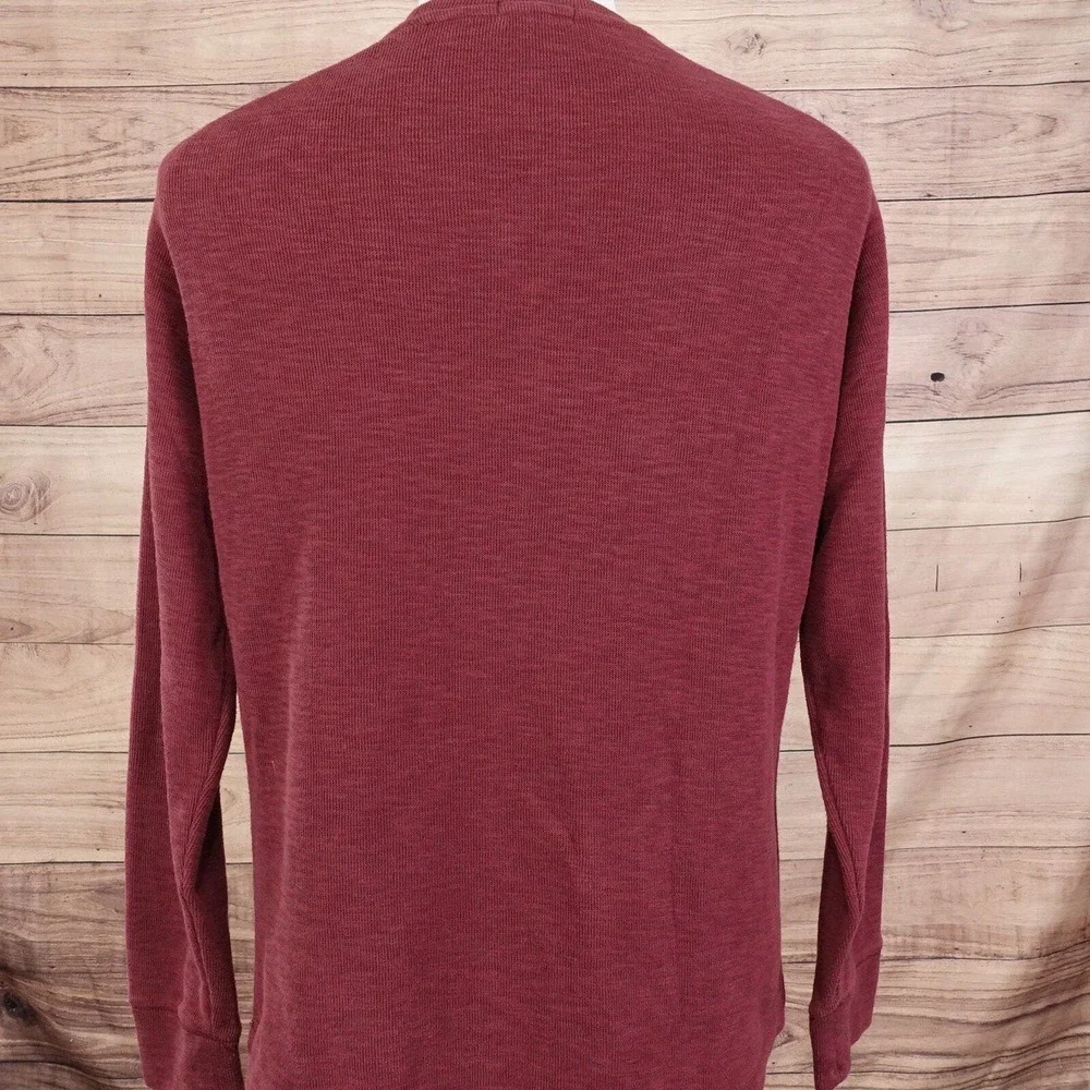 BANANA REPUBLIC RED CREW‎ NECK SWEATER MENS SIZE M MEDIUM